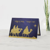 Epifany Feast Three Kings Byzantine katholiek Kaart (Voorkant)