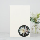 Epifyt Cactus Bloem Briefpapier (Staand voorkant)