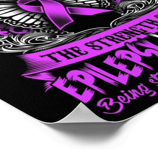 Epilepsie Awareness Epilepsie Awareness Day Diseas Poster (Hoek)