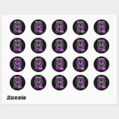 Epilepsie Awareness Epilepsie Awareness Day Diseas Ronde Sticker (Vel)