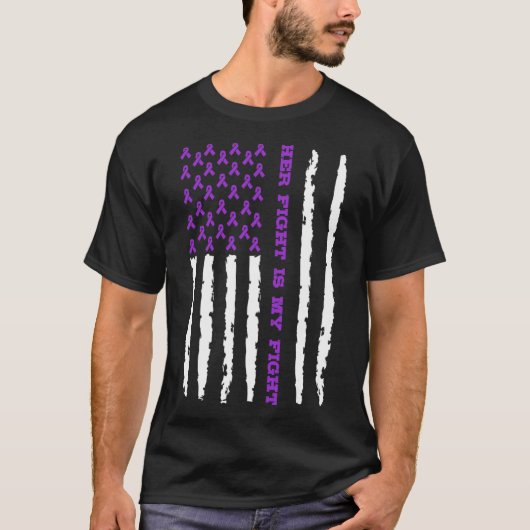 Epilepsie Bewustheid 1 T-shirt (Voorkant)