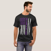 Epilepsie Bewustheid 1 T-shirt (Voorkant volledig)