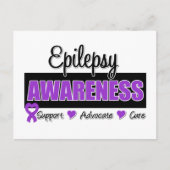 Epilepsie Bewustheid Briefkaart (Voorkant)