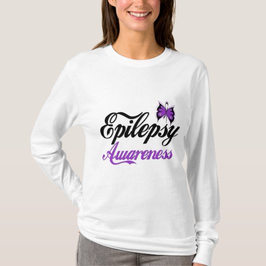 Epilepsie Bewustheid T-shirt (Voorkant)