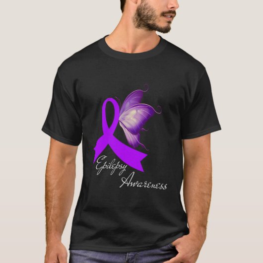 Epilepsie Bewustheid T-shirt (Voorkant)