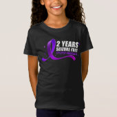 Epilepsie Bewustmaking 2 jaar beslag op vrij lintj T-shirt (Voorkant)