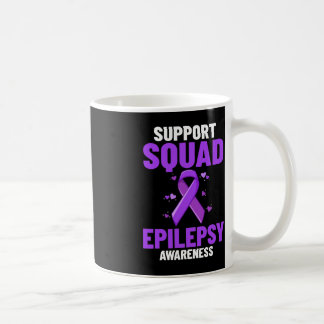 Epilepsie Bewustmaking Paars Ribbon Bracelet Warri Koffiemok