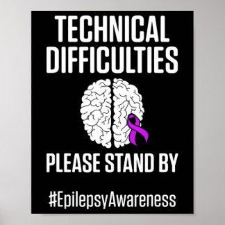 Epilepsie Bewustmaking Technische Epileptische War Poster