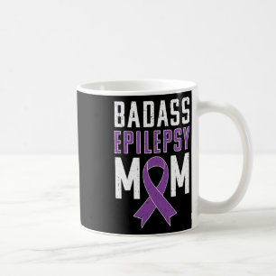 Epilepsie Bewustzijn Bad Epilepsy Mom Paarse lint Koffiemok