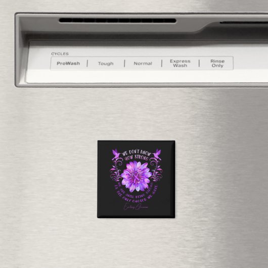 EPILEPSIE BEWUSTZIJN Bloem We weten niet hoe sterk Magneet (Insitu (Vaatwasser))