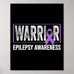 Epilepsie bewustzijn - Epilepsie bewustzijn krijge Poster