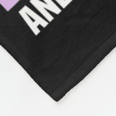 Epilepsie bewustzijn Epileptische krijger overleve Fleece Deken (Hoek)