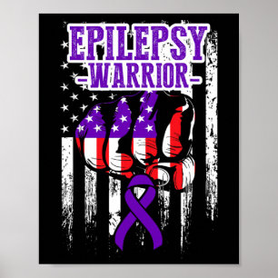 Epilepsie bewustzijn Epileptische krijger overleve Poster