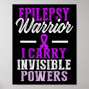Epilepsie bewustzijn epileptische krijger overleve poster