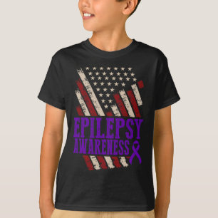 Epilepsie Bewustzijn Epileptische krijger Overleve T-shirt