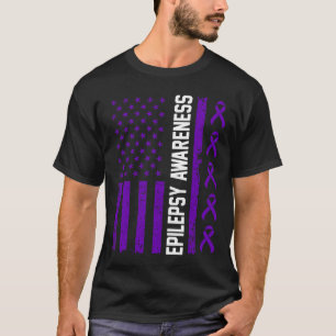 Epilepsie bewustzijn Epileptische krijger overleve T-shirt
