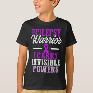 Epilepsie bewustzijn Epileptische krijger Survivor T-shirt