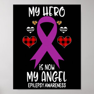 Epilepsie bewustzijn herinneringsheld is nu mijn e poster