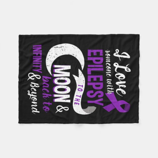 Epilepsie Bewustzijn - Liefde Zoon Moeder Vader Do Fleece Deken (Voorkant (Horizontaal))