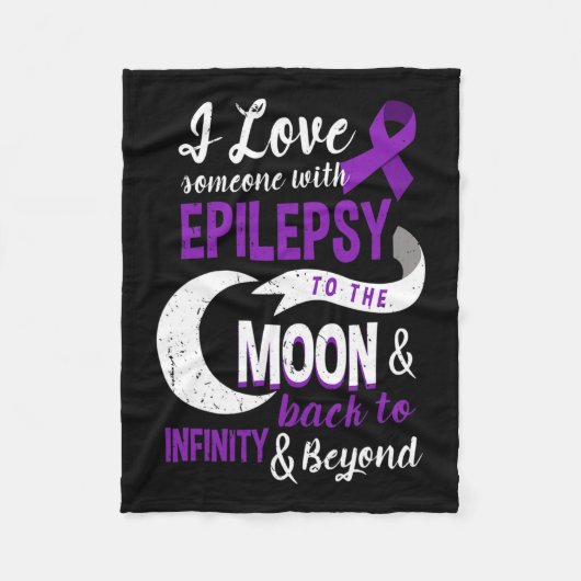 Epilepsie Bewustzijn - Liefde Zoon Moeder Vader Do Fleece Deken (Voorkant)