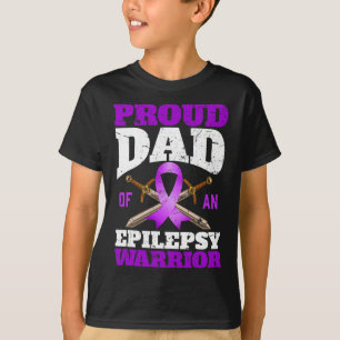 Epilepsie Bewustzijn Maand Trots Pap Van Een Epile T-shirt