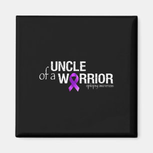 Epilepsie Bewustzijn Maand Uncle of a Warrior Paar Magneet