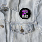 Epilepsie Bewustzijn Moeder Held Epileptische Stri Ronde Button 5,7 Cm (In situ)