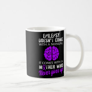 Epilepsie Bewustzijn Moeder Paarse Lint Aanval Di Koffiemok
