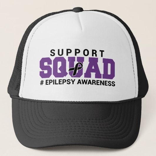 Epilepsie Bewustzijn Ondersteuningsteam Trucker Pet (Voorkant)