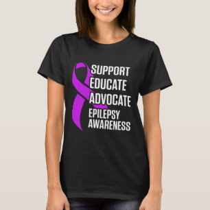 Epilepsie Bewustzijn Opvoeden Epileptische krijger T-shirt