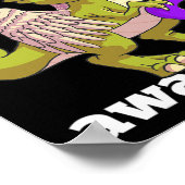 Epilepsie Bewustzijn Schattigee Dinosaurus T Rex W Poster (Hoek)