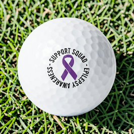 Epilepsie Bewustzijn Steungroep Golf Cadeau Golfballen