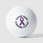 Epilepsie Bewustzijn Steungroep Golf Cadeau Golfballen (Voorkant)