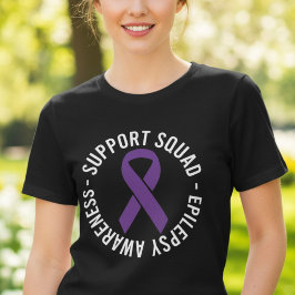 Epilepsie Bewustzijn Steungroep Tri-Blend Shirt