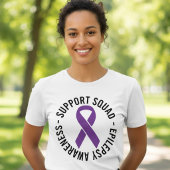Epilepsie Bewustzijn Steungroep Tri-Blend Shirt
