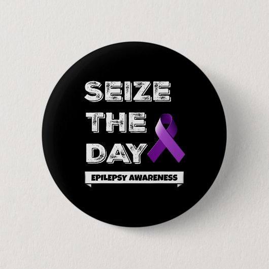 Epilepsie bewustzijn T 1  Ronde Button 5,7 Cm (Voorkant)
