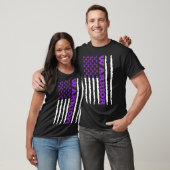 Epilepsie bewustzijn Warrior T-shirt (Unisex)