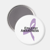 Epilepsie-bewustzijnslint Magneet (Voorkant / Achterkant)