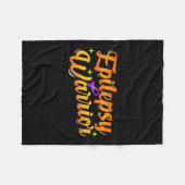 Epilepsie Bewustzijnszorg USA Epileptic Warrior Su Fleece Deken (Voorkant (Horizontaal))