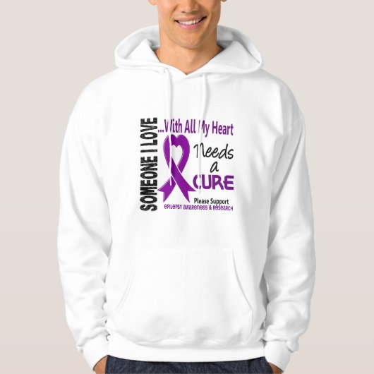 Epilepsie heeft een kuur 3 nodig hoodie (Voorkant)
