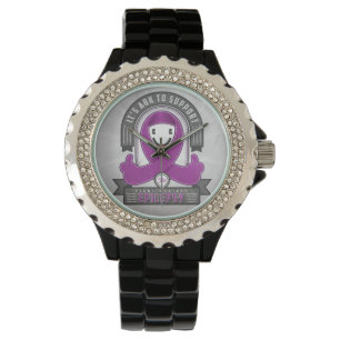 Epilepsie - Het is AOK Retro Charity Lint - Kijk Horloge