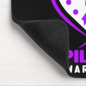 Epilepsie - Ik hou van iemand met epilepsiebewustz Muismat (Hoek)