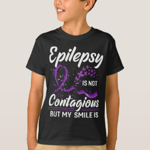 Epilepsie is niet besmettelijk, maar mijn glimlach t-shirt