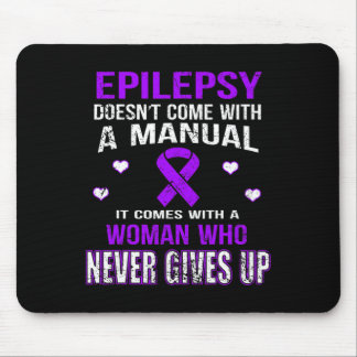 Epilepsie Komt Met Een Vrouw Die Nooit Opgeeft T  Muismat