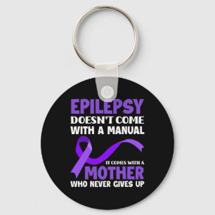 Epilepsie komt niet met een handmatige epilepsie b sleutelhanger