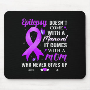 Epilepsie komt niet met een Manual Awareness Purp Muismat