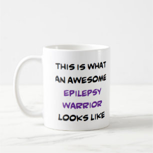 epilepsie krijger, geweldig koffiemok