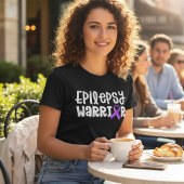 Epilepsie Krijger Paarse Lint Tri-Blend Shirt