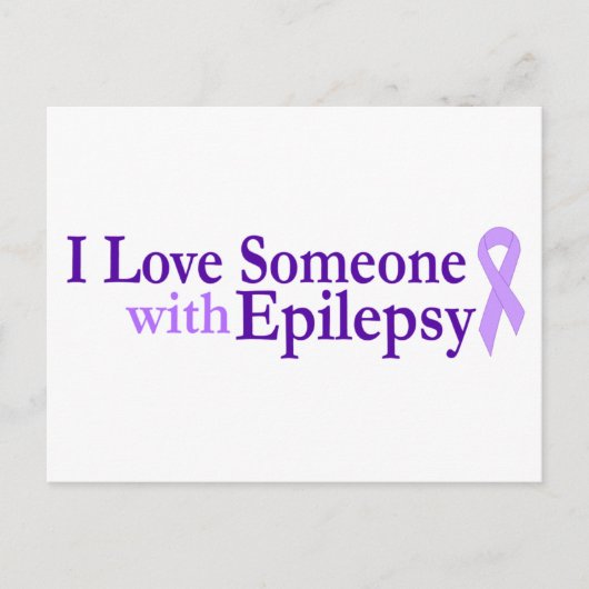 epilepsie liefde briefkaart (Voorkant)