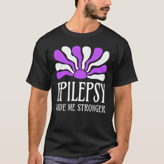 Epilepsie Maakte Me Sterker T-shirt (Voorkant)